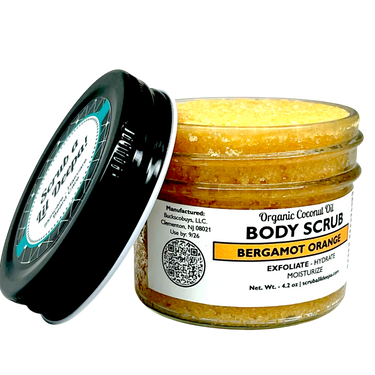Coconut Body Scrub - Bergamot Orange